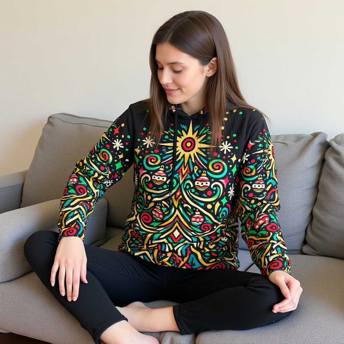 Christmas Tree - Thick Hoodie