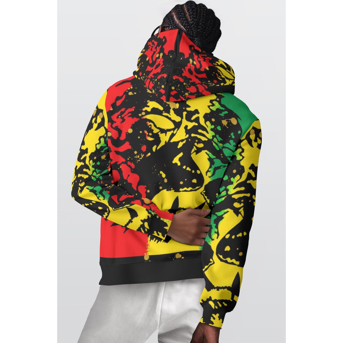 Rasta Lion - Pullover Hoodie