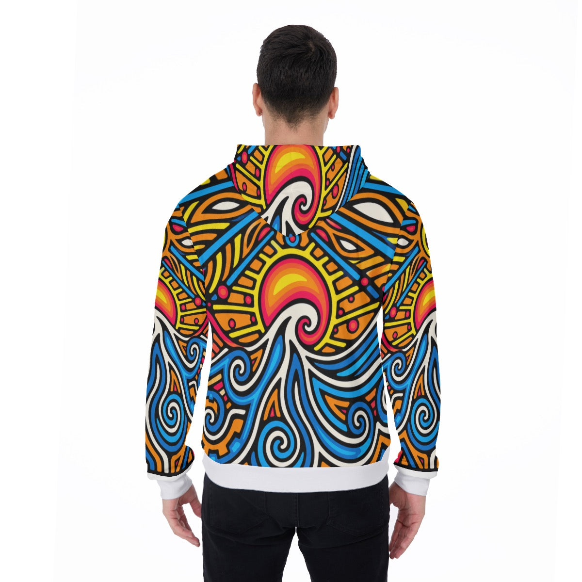 Sunset Wave - Thick Hoodie