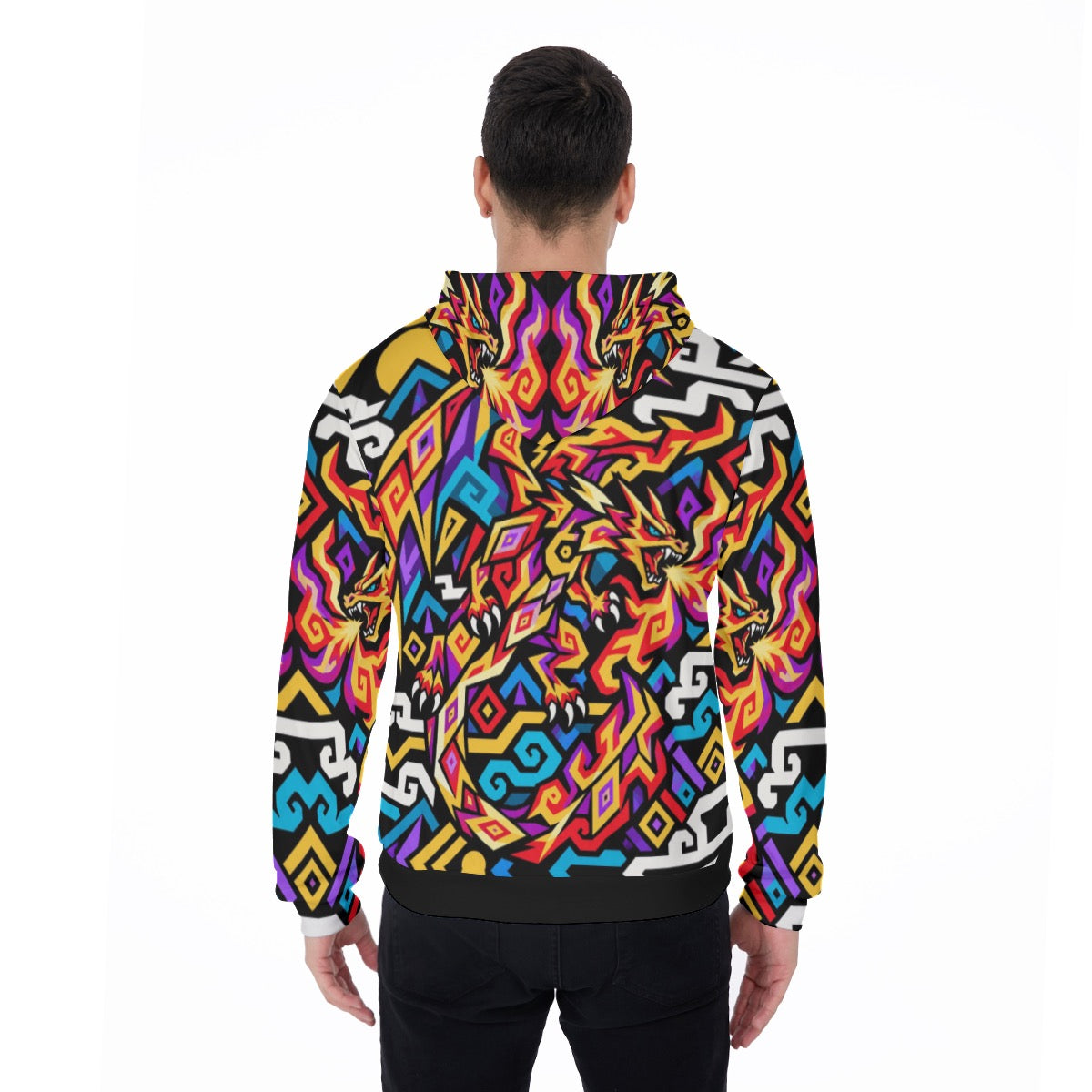 Fire Dragon - Thick Hoodie