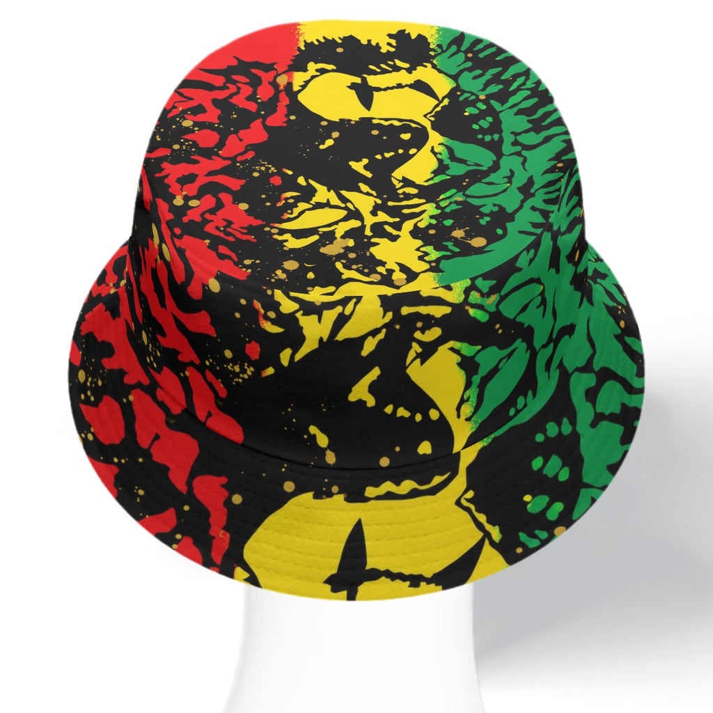 Rasta Lion - Bucket Hat
