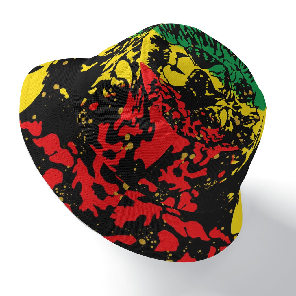 Rasta Lion - Bucket Hat