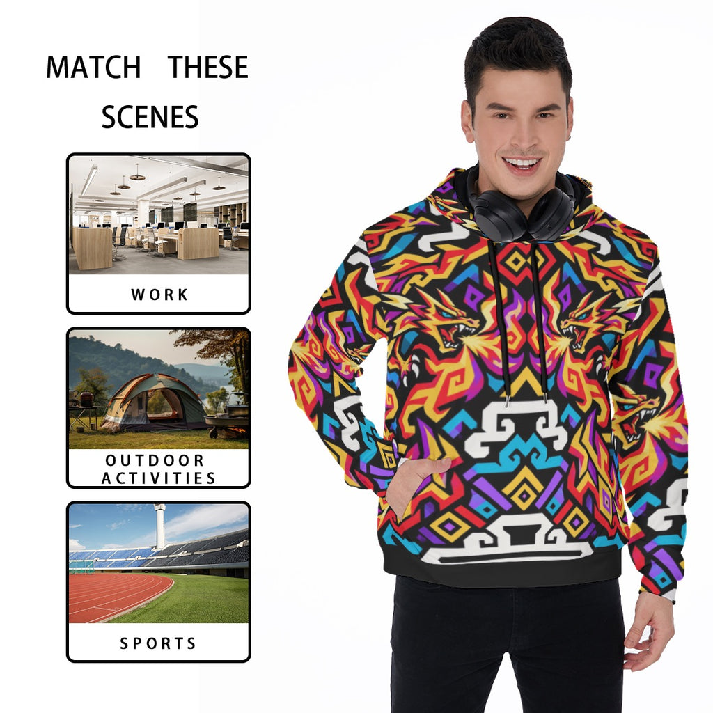 Fire Dragon - Thick Hoodie