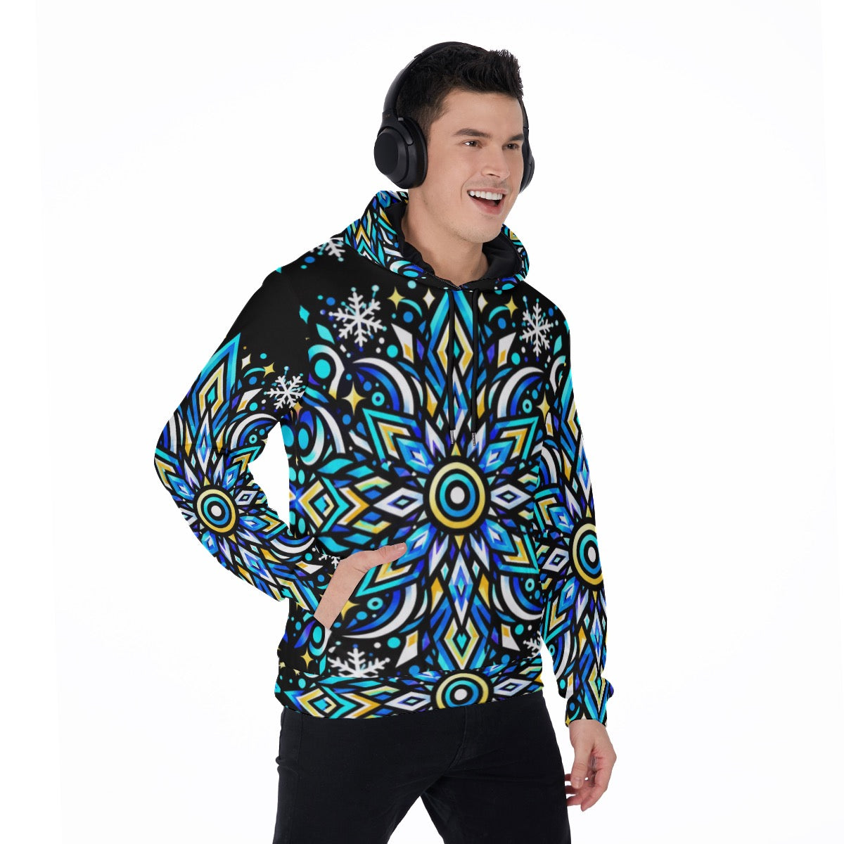 Snow Flake - Thick Hoodie