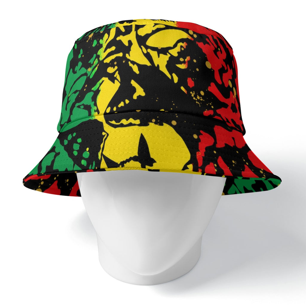 Rasta Lion - Bucket Hat