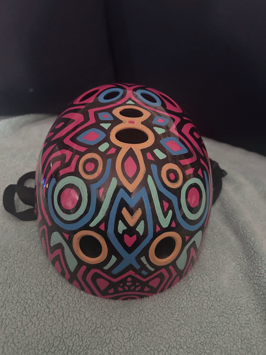 Hand-painted helmet