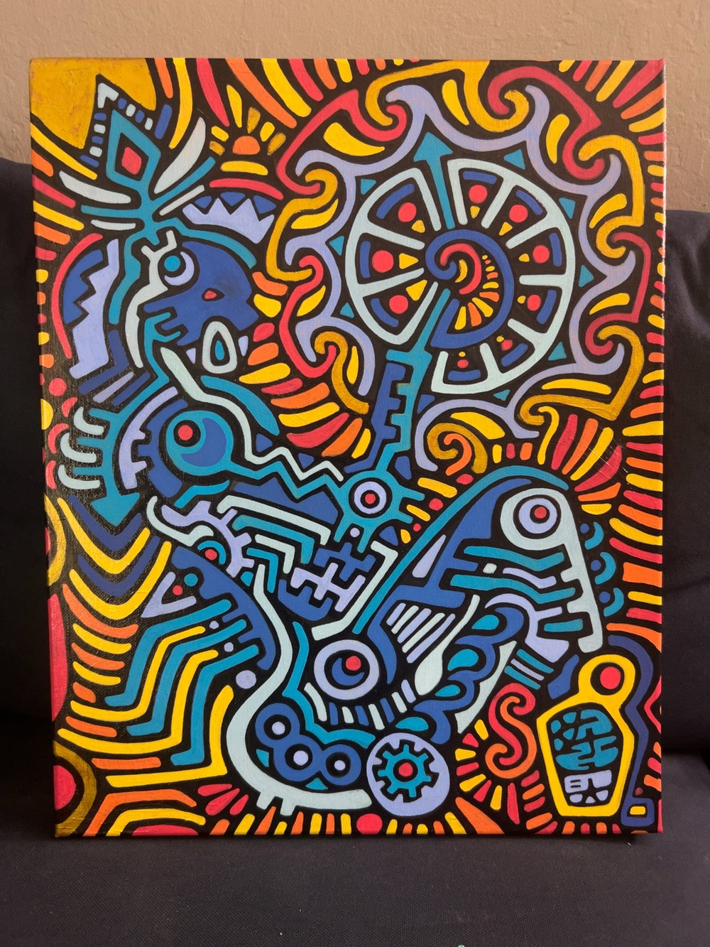 Original painting by James S. Chen